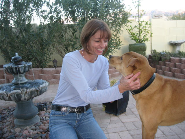 Glenda-with-dog