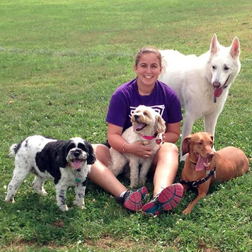 Julie Cardoza, Owner of Wagging Tail Dog Services