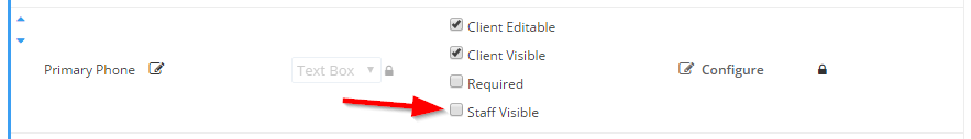 Staff Visible Unchecked