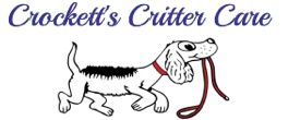 crocketts care dog walking logo